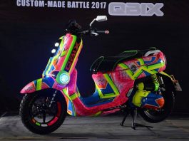 Kontes Modifikasi Yamaha QBIX Custom Made Battle 2017 Dipentas Yamaha QBIX Custom Made Battle 2017