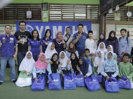 Yamaha Indonesia Berbagi Kasih Bersama Anak Yatim dan Lansia Yamaha Indonesia berbagi kasih