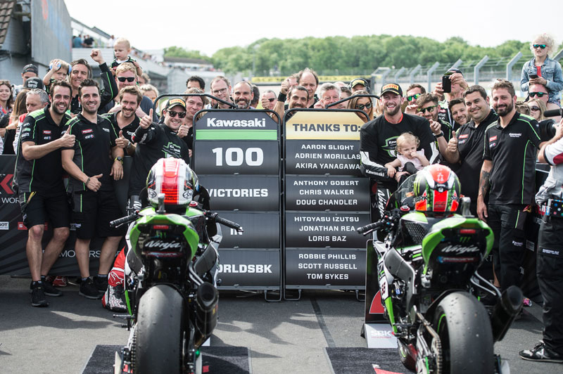 Sejarah Panjang Kemenangan Ke-100 Kawasaki di WSBK