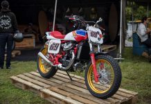 Parade Motor Custom Honda di Wheels and Waves 2017 Parade Motor Custom Honda