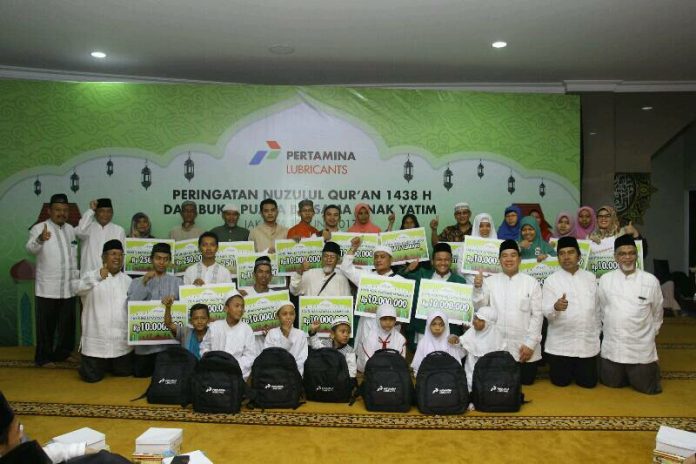 Pertamina Lubricants Gelar Peringatan Nuzulul Qur'an