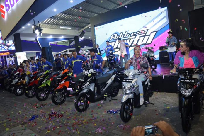 Penjualan Motor Suzuki di Jakarta Fair
