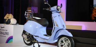 Vespa Arcobaleno meluncur di Indonesia