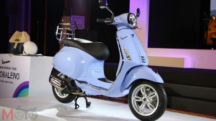 Vespa Arcobaleno meluncur di Indonesia