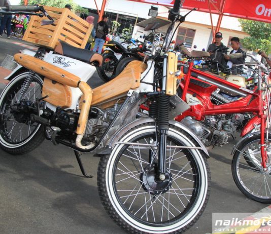 Galeri Foto Motor-motor Modifikasi Honda Pemenang HMC 2017 Bandung HMC 2017 bandung