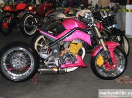 Pink Fighter Tunggangan Brigadir Polisi Juara FFA HMC 2017 Bandung Pink Fighter