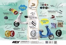 NCY Motorsports Taiwan Tawarkan Aksesori dan Part Aftermarket Vespa NCY Motorsports Taiwan