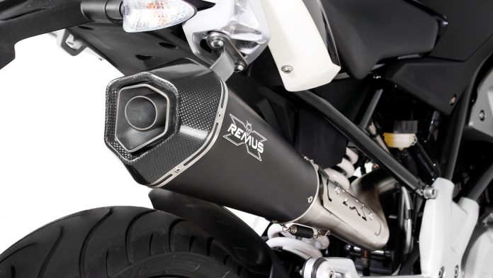 knalpot Remus Hypercone untuk BMW G310R .