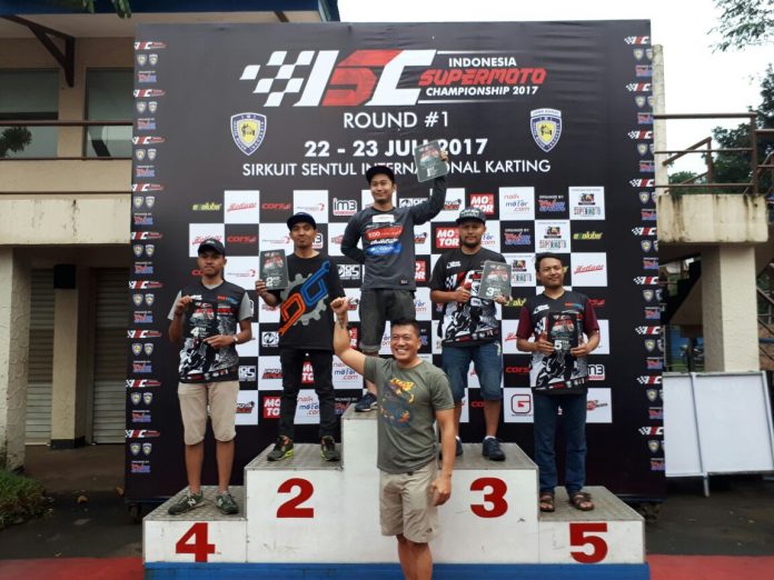 Rider SMI Depok dan Jogja Raih Podium di Kejurnas Supermoto