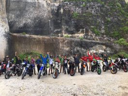 Lewati 5 Pulau, Komunitas Supercetard 250 Up Jelajah Indonesia Timur komunitas Supercetard 250