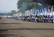 Seribuan Orang Komunitas Ikut dalam Victory Lap Mengitari Sirkuit Sentul Yamaha Sunday Race 2018 Seri 3