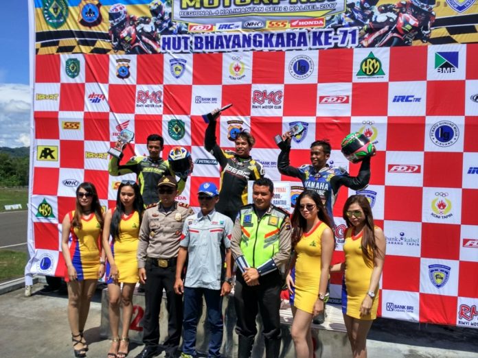 Reynaldi Pradana Menyabet Podium 1