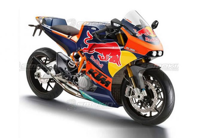 rendering KTM RC300 2-Tak