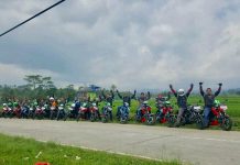Geber Suzuki GSX-S150, Pentolan Paddock Balap Motor Touring ke Bandung Paddock Balap Motor