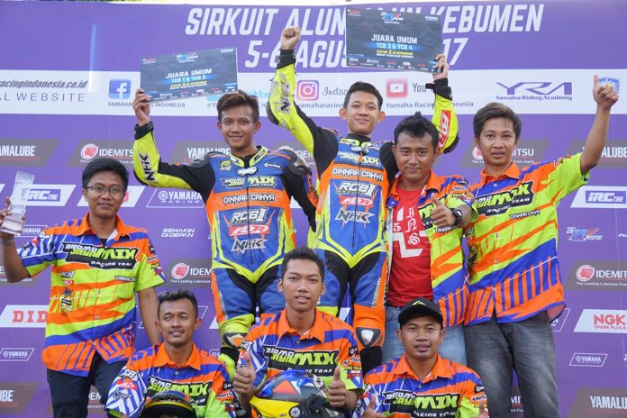 Hadiah Juara Umum untuk Tim Privateer di YCR 2017