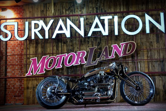 motor custom terbaik di Suryanation Motorland 2017 semarang