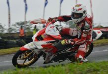 Dua Pembalap Honda Daya Sabet Podium 1 di Kejurnas MotorPrix Tasik dua pembalap Honda Daya sabet podium 1