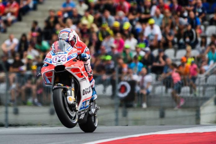 Duel Dengan Marquez, DesmoDovi Rebut Podium 1 MotoGP Austria