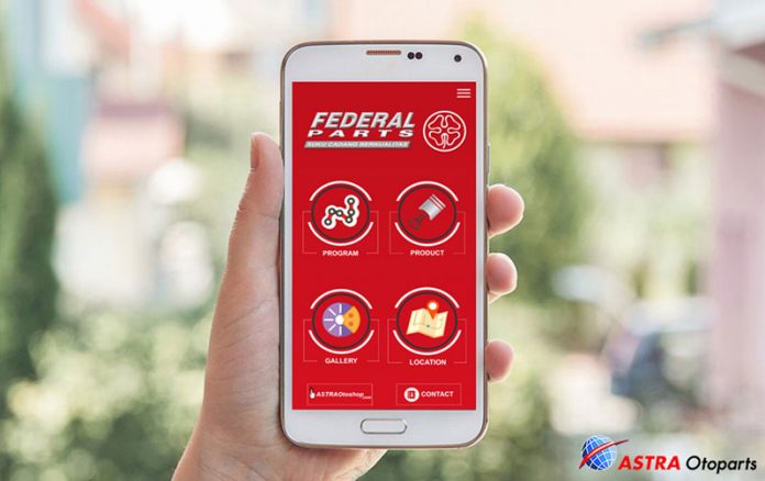 Federal Parts Luncurkan Aplikasi Mobile