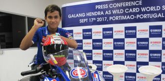 Galang Hendra di WSSP 300 Jerez