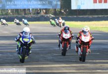 Duel dengan Rey, Gerry Salim Klaim Kemenangan di Race 1 Kejurnas IRS 250cc Gerry Salim