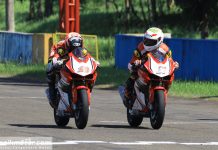 Rezha Danica Menang Tipis dari Gerry Salim di Race 2 Kejurnas IRS 250 Rezha Danica Menang Tipis