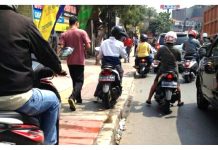 Baru 2 Hari Bulan Tertib Trotoar, Sudah 930 Pengendara Ditindak Bulan tertib trotoar sudah 930