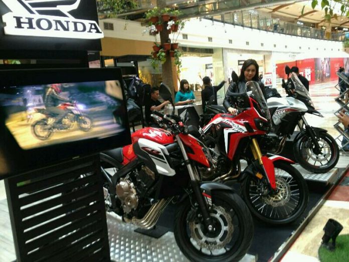 Honda big bike exhibition 2017