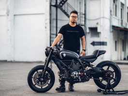 Ducati Scrambler Icon Custom Besutan Rough Crafts Asal Taiwan Rough Crafts