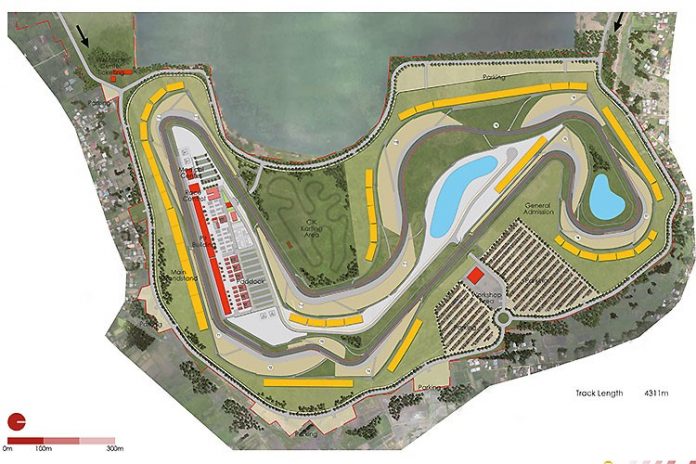 Herman Tilke mengatakan 'realistis' Sirkuit Jakabaring di Palembang bakal rampung pada 2019 mendatang. Namun harus dipahami kalimat Tilke itu merupakan rencana pembangunan infrasturktur, dan bukan dari segi penyelenggaraan MotoGP.