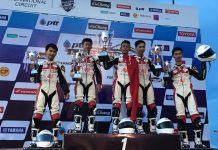 Honda Thailand Talent Cup Race 1, Adenanta Rebut Juara, Mario Ketujuh Honda Thailand Talent Cup Race 1,