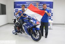 Ini Alasan Yamaha Pilih Galang Ikut Wild Card WSSP 300 Galang tidak memakai nomor