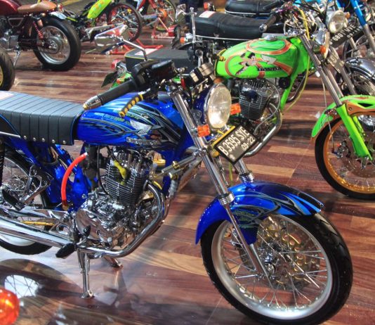 Aneka Gaya Modifikasi di Galeri Foto Honda Modif Contest 2017 Jakarta galeri foto Honda Modif Contest 2017 Jakarta