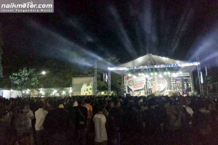 Hari Pertama Indonesia Scooter Festival 2017 Sedot 17 Ribu Pengunjung