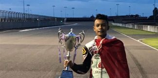 M Adenanta Kembali Naik Podium di Honda Thailand Talent Cup
