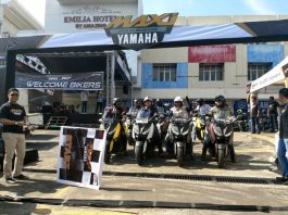 Pemilik NMax dan TMax di Palembang Bersatu di Maxi Yamaha Day Penjualan Motor baru