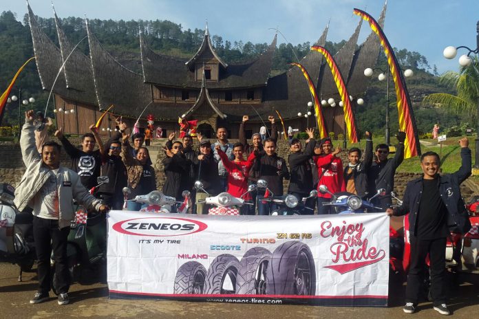 Rally Wisata Kutu Community Jelajahi Sumatera Barat