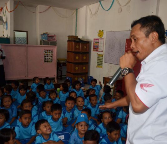 Orang-Orang Berjasa di Balik Kampanye Cari Aman Wahana Honda Kapanye cari aman