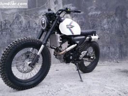 Modifikasi Suzuki GSX-S150 Scrambler Display NaikMotor.com Modifikasi Suzuki GSX-S150 Scrambler Display NaikMotor.com