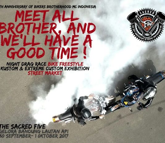 Keren, Areal Stadion GBLA Jadi Lokasi Acara The Sacred Five Ultah BBMC ke-29 sacred five ultah bbmc ke-29