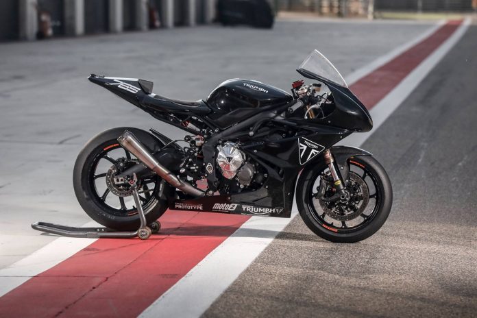 Mesin Triumph Street Triple 765 Moto2 Diuji