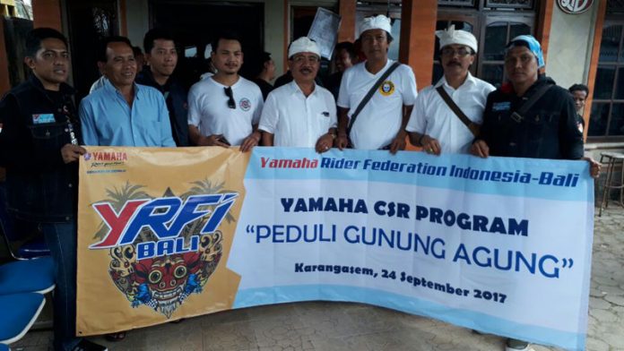 YRFI menyalurkan bantuan