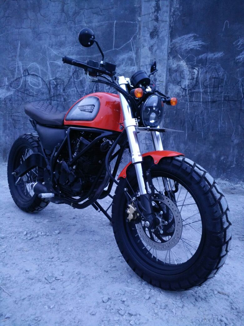 Modif scorpio scrambler on sale