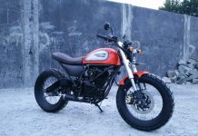 Modifikasi Scorpio Scrambler dengan Sentuhan H-D Ultra Classic dari Bekasi Modifikasi Scorpio Scrambler