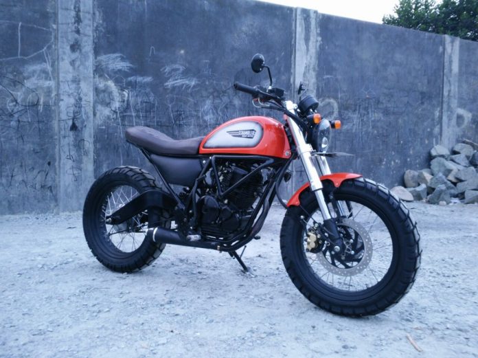 Modifikasi Scorpio Scrambler