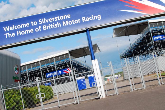 Sirkuit Silverstone di MotoGP 2018.