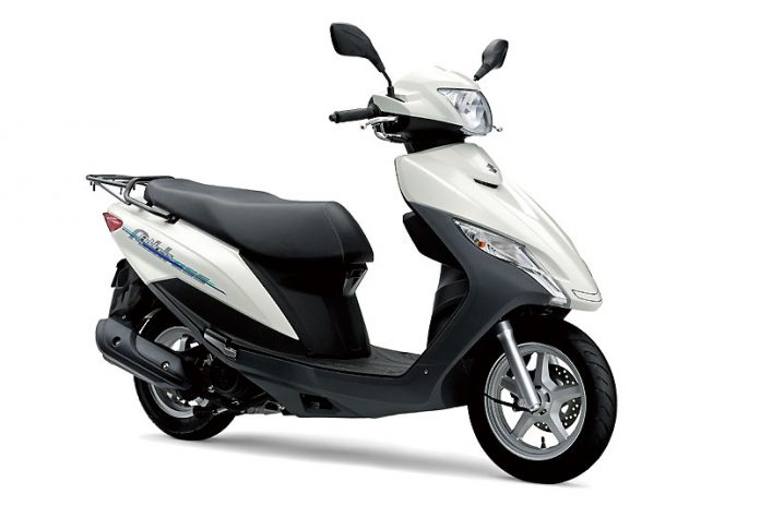 Suzuki Address 125 Tampil dengan Mesin Baru dan 3 Warna