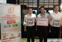 43 Tahun GS Astra Bagi-bagi 43 Ribu Voucher Pulsa Senilai Rp 500 Juta Apresiasi GS Astra untuk Indonesia