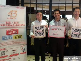 43 Tahun GS Astra Bagi-bagi 43 Ribu Voucher Pulsa Senilai Rp 500 Juta Apresiasi GS Astra untuk Indonesia