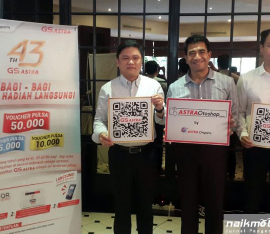 43 Tahun GS Astra Bagi-bagi 43 Ribu Voucher Pulsa Senilai Rp 500 Juta Apresiasi GS Astra untuk Indonesia
